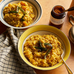 Creamy Pumpkin Risotto with Bavarian Roast Chicken Spice