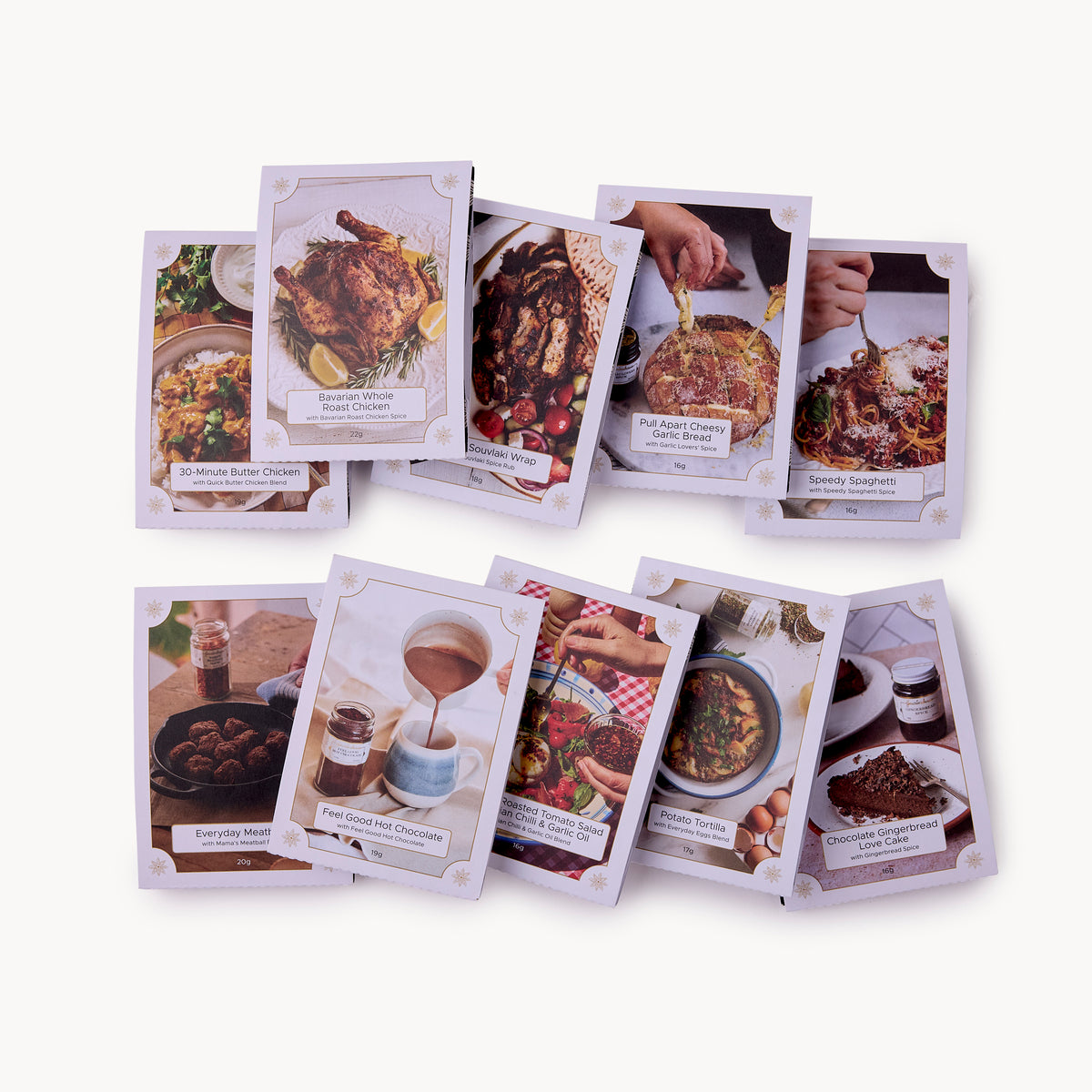 Gewürzhaus Ten Favourites - Pantry Essentials Gift Box Sachets
