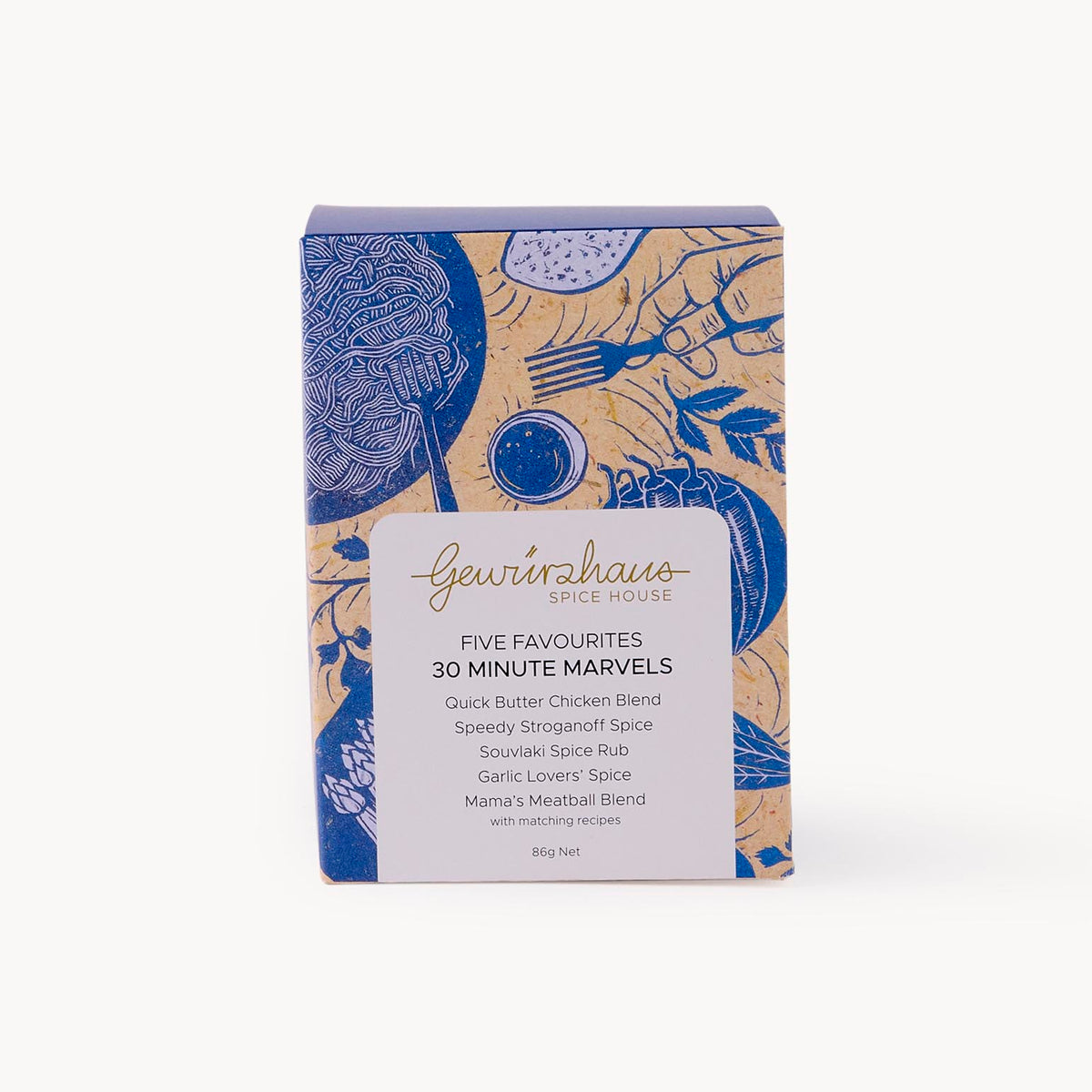 Gewürzhaus Five Favourites - 30 Minute Marvels Gift Box