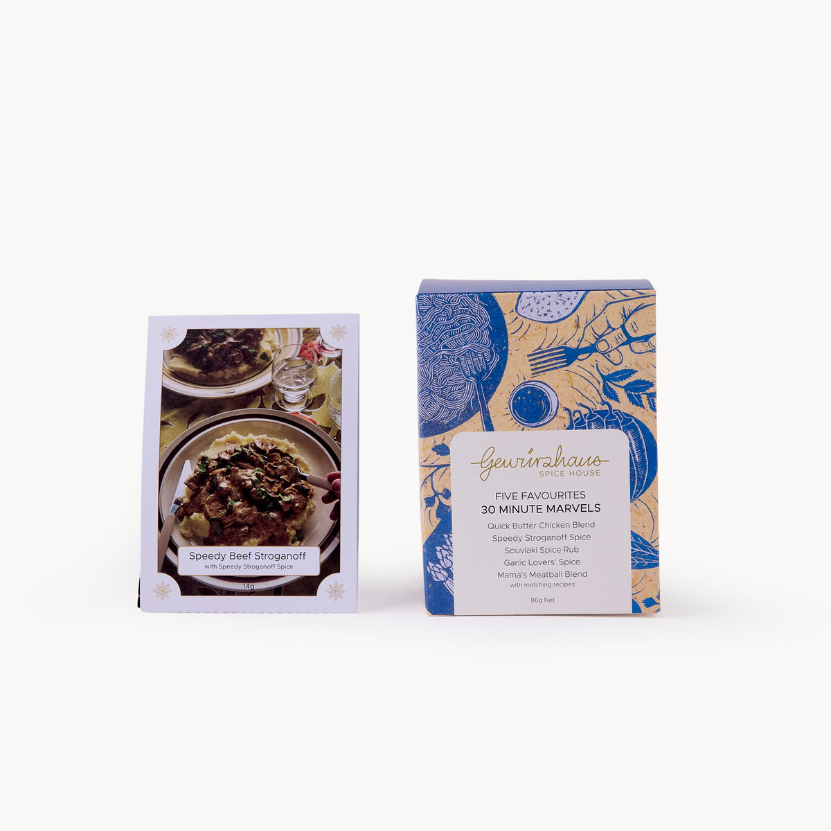 Gewürzhaus Five Favourites - 30 Minute Marvels Gift Box with sachet