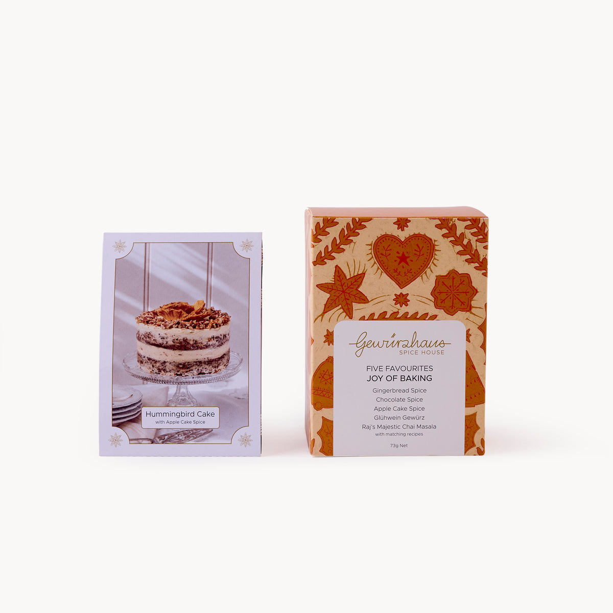 Gewürzhaus Five Favourites - Joy of Baking Gift Box with a sachet