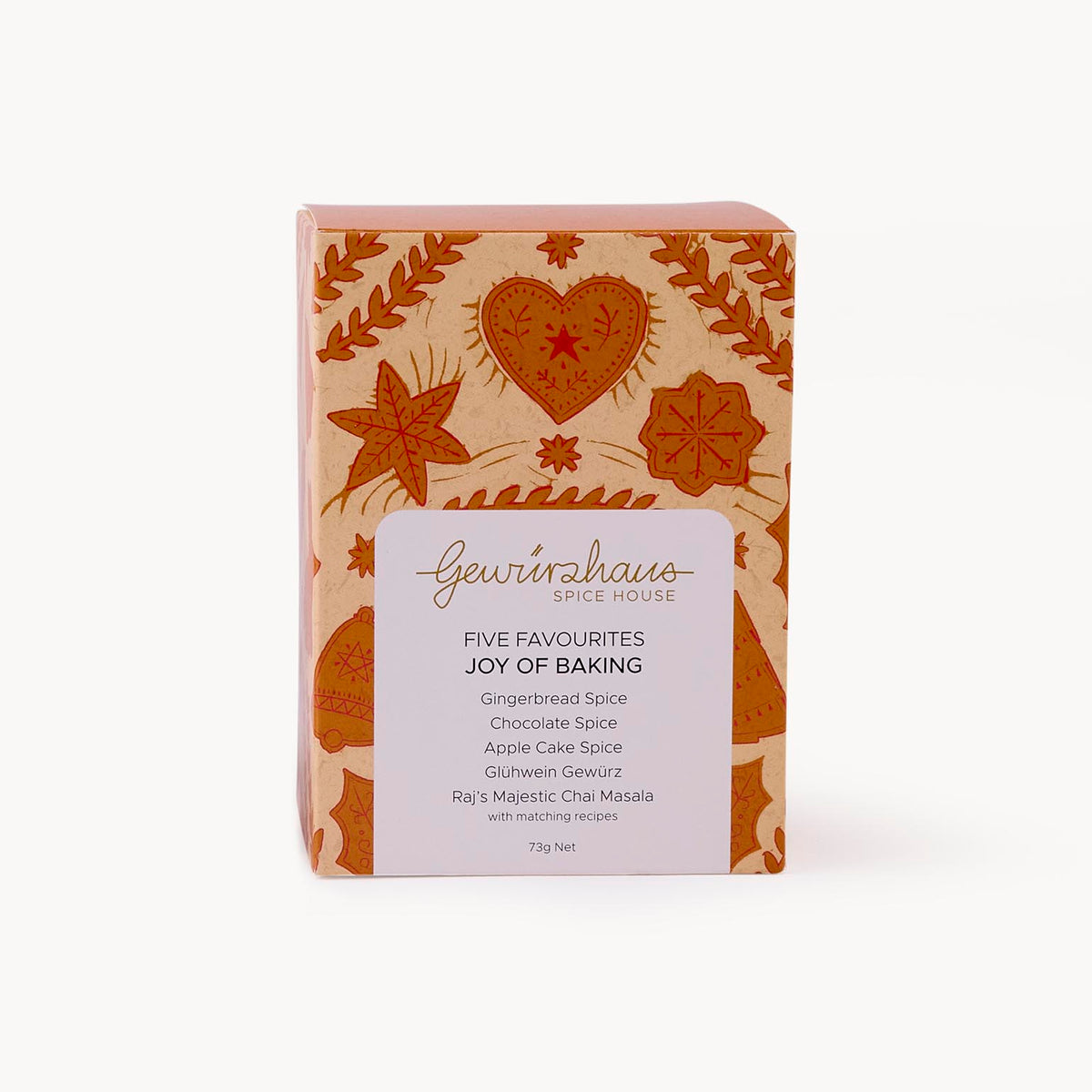 Gewürzhaus Five Favourites - Joy of Baking Gift Box