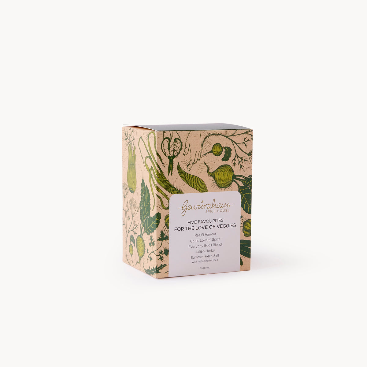 Gewürzhaus Five Favourites - For The Love Of Veggies Gift Box