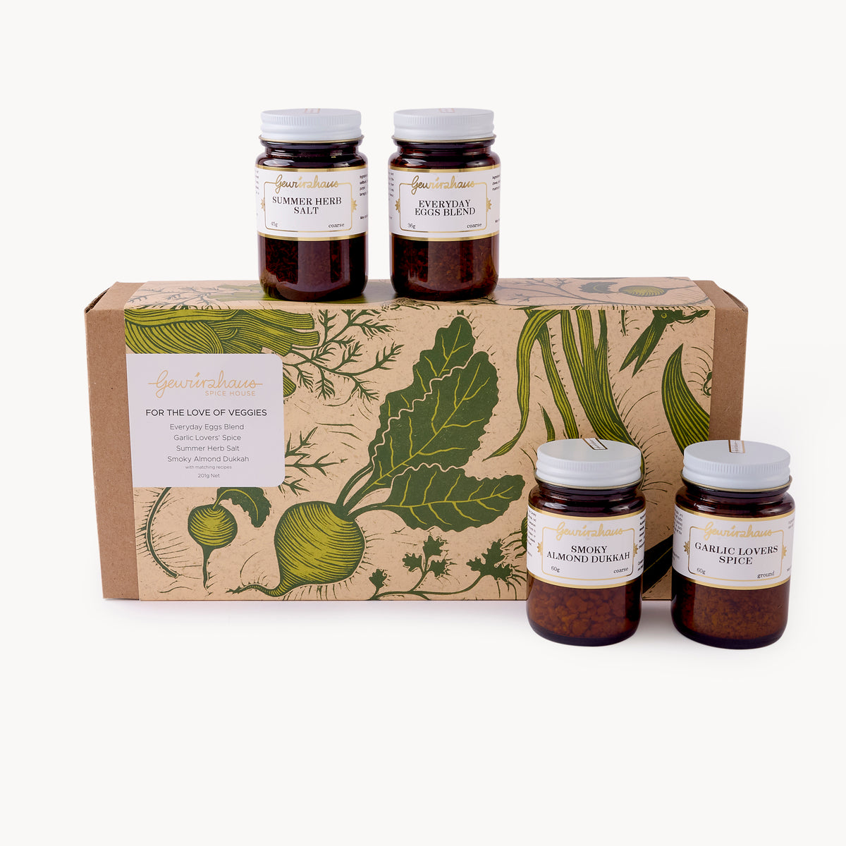 Gewürzhaus For The Love Of Veggies Gift Pack with jars