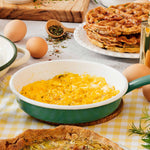 Classic Omelette Pan 20cm Natural Dark Green - Gewürzhaus