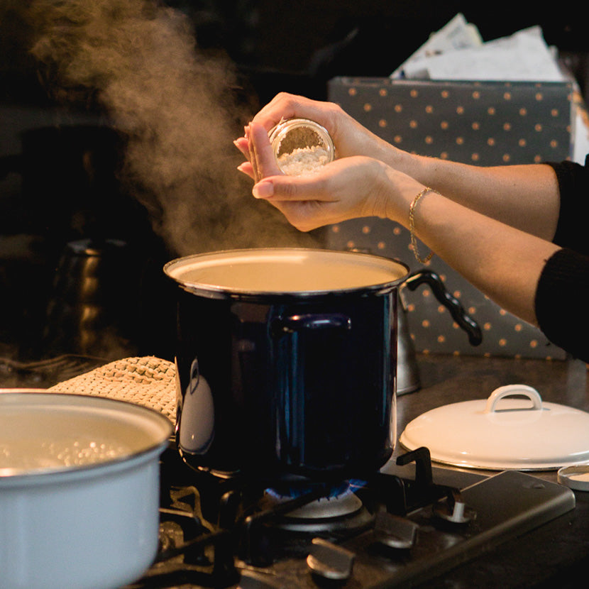 Classic Stockpot with Lid 24cm/8L Black - Gewürzhaus