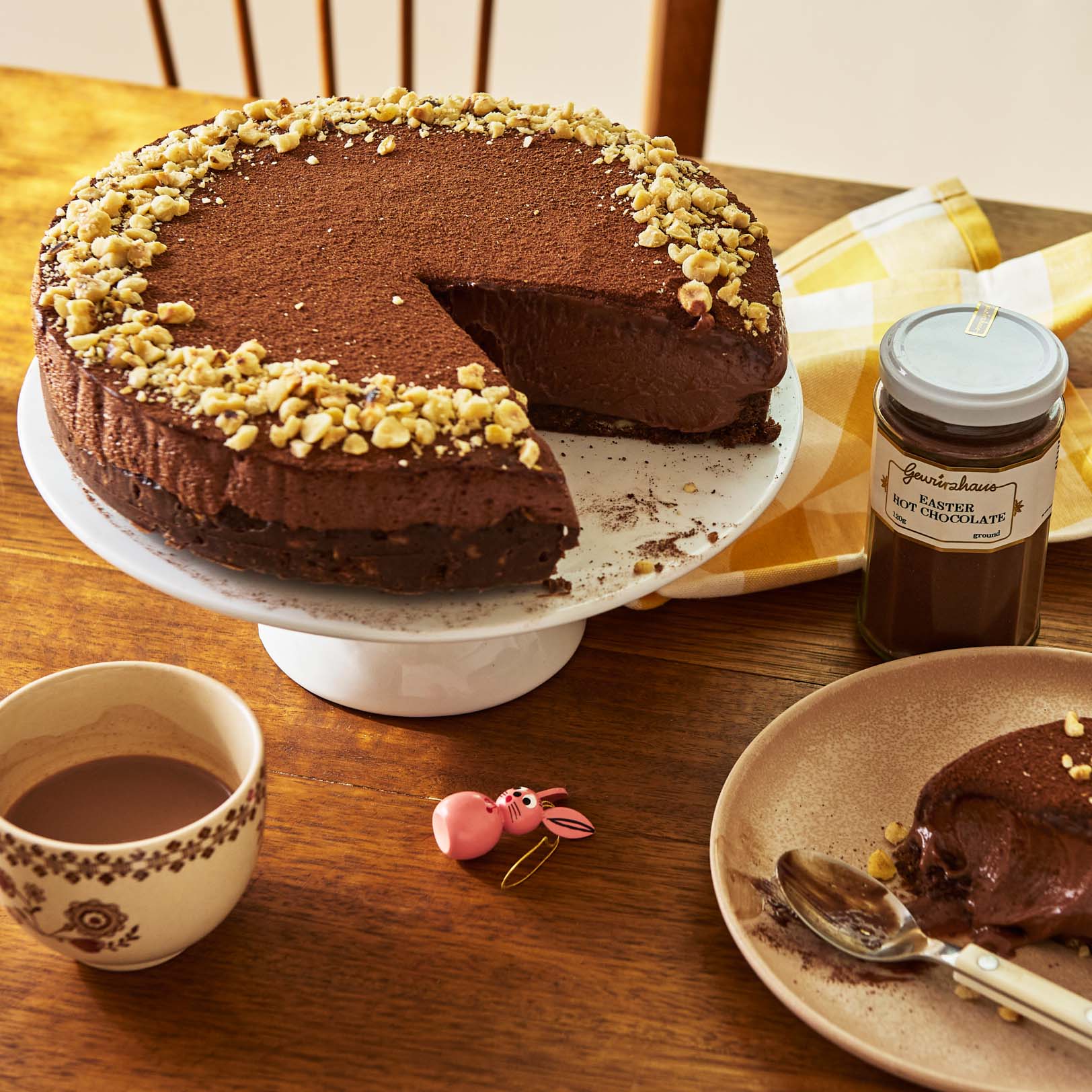 Gewürzhaus - Easter Hot Chocolate Mousse Cake