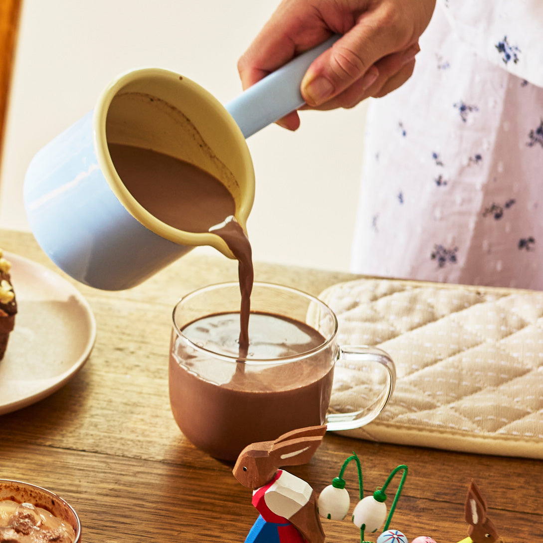 Classic Milk Pot with Handle 9cm Pastel Blue - Gewürzhaus