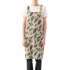 Gewürzhaus - Linen Crossback Apron Golden Fall on Natural