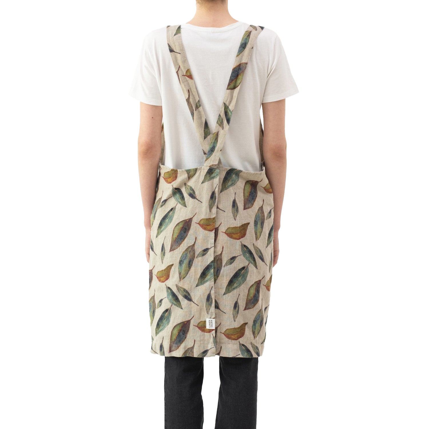 Gewürzhaus - Linen Crossback Apron Golden Fall on Natural