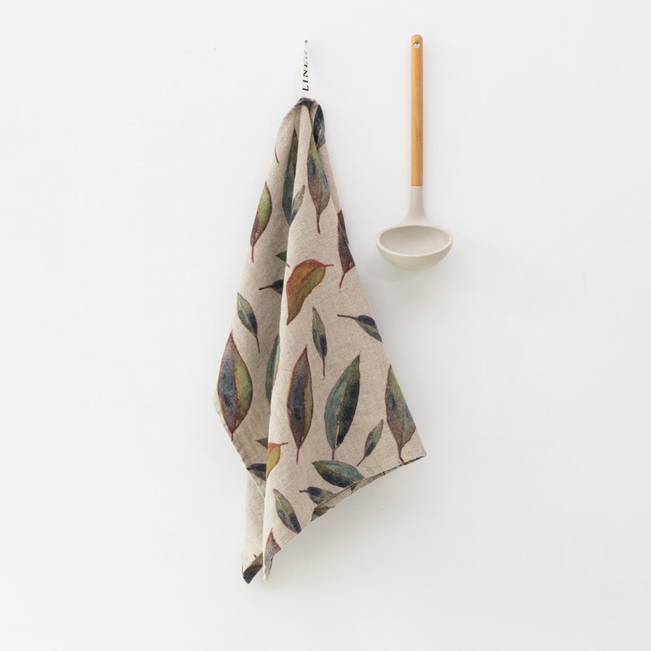 Gewürzhaus - Linen Tea Towel - Golden Fall on Natural