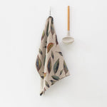 Gewürzhaus - Linen Tea Towel - Golden Fall on Natural