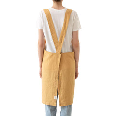 Linen Crossback Apron