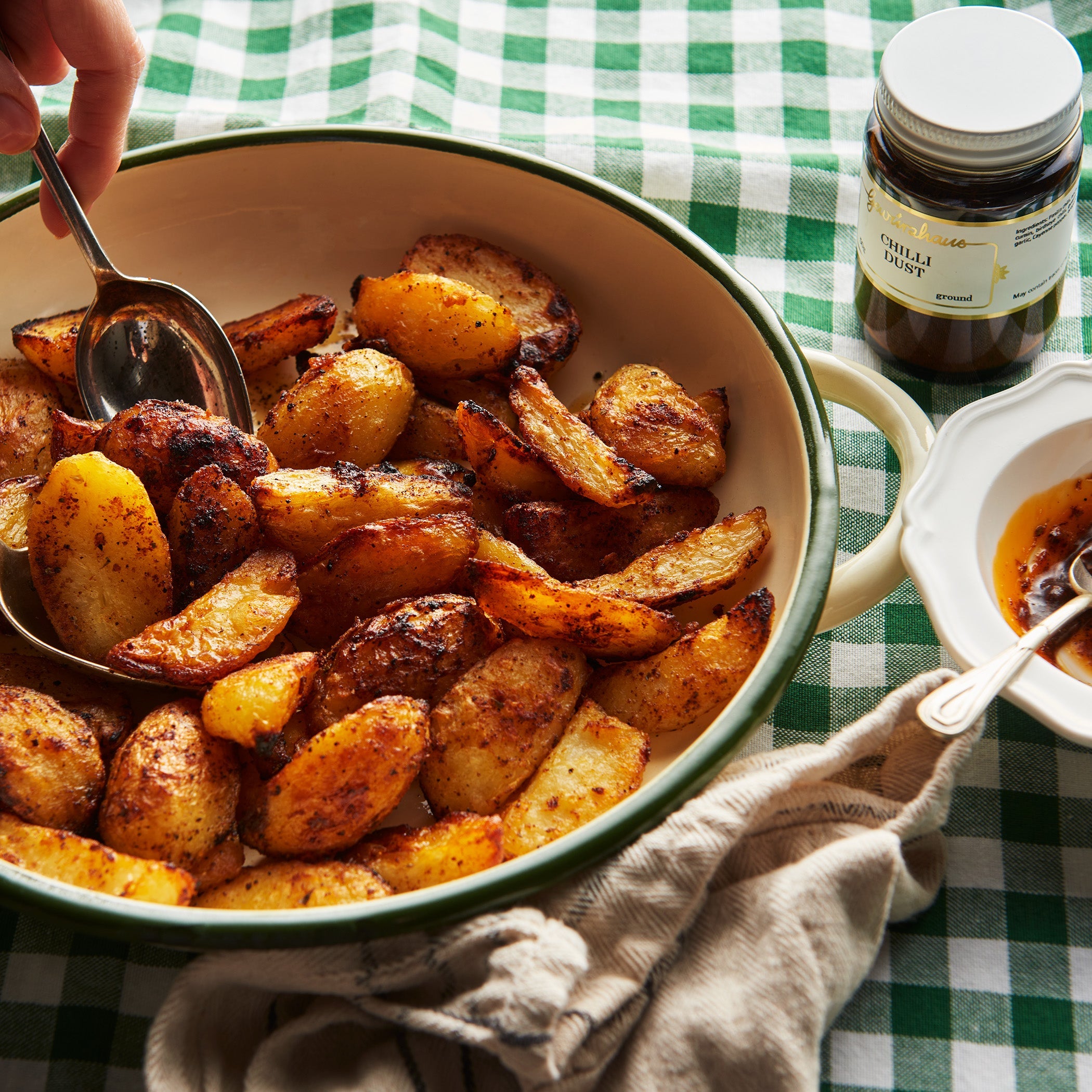 Hot Honey Potatoes Chilli Dust