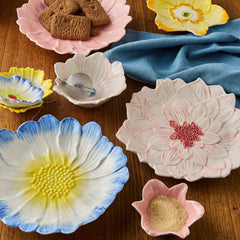 Flower Trinket Dish Daffodil Yellow