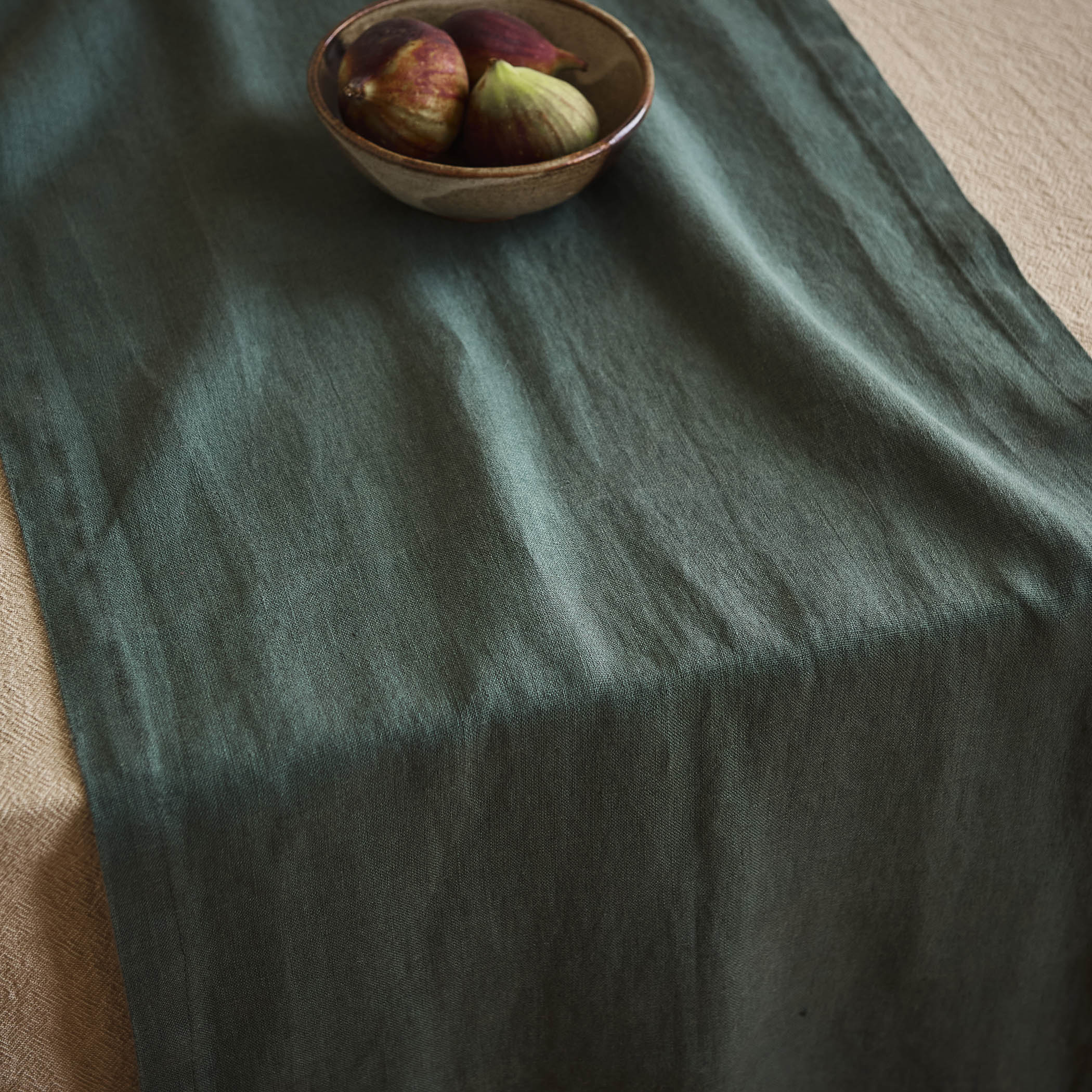 Gewürzhaus - Linen Table Runner Forest Green