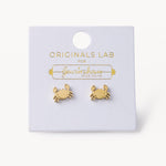 Gewürzhaus - Crab Stud Earring 18K Gold Plated