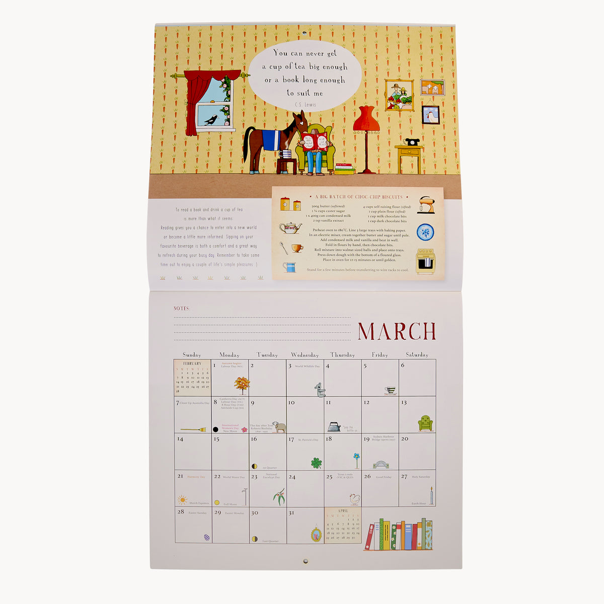 Red Tractor Designs: Our Year in Australia 2027 Calendar