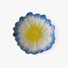 Gewürzhaus - Flower Plate Blue with Yellow Centre