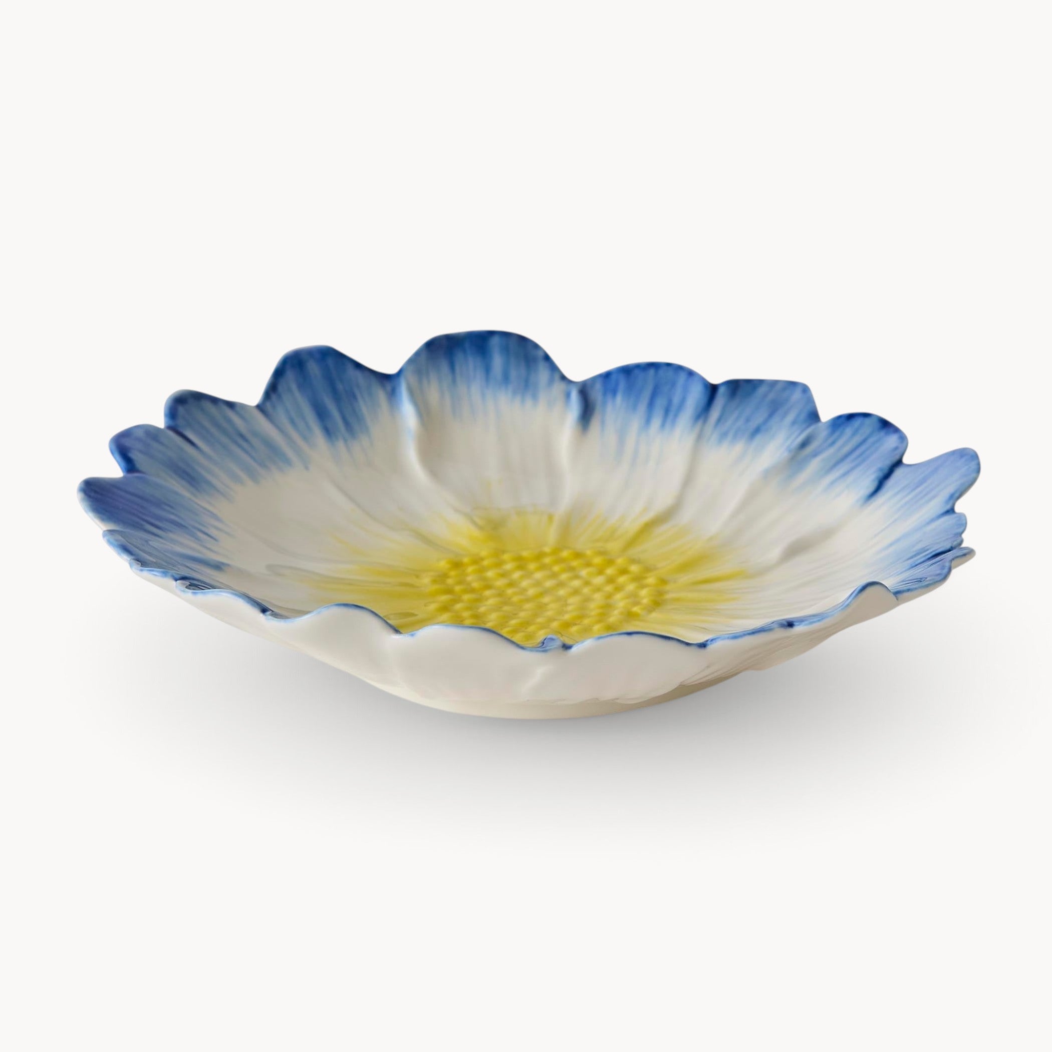 Gewürzhaus - Flower Plate Blue with Yellow Centre