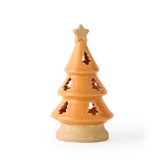 Gewürzhaus - Mini Ceramic Christmas Tree with LED Orange