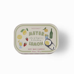Bistro Candle in Tin