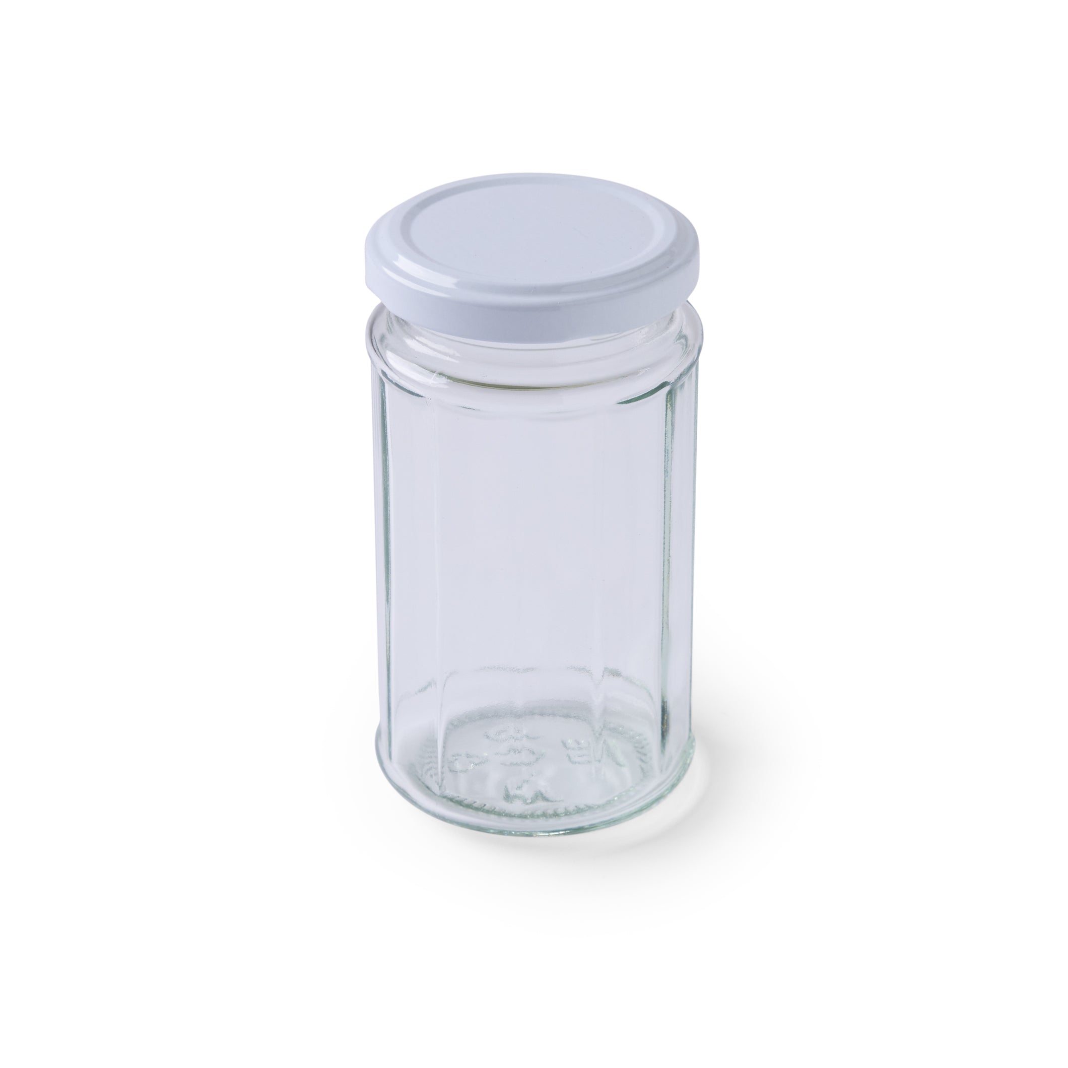Facetted Clear Jar 225ml - Gewürzhaus
