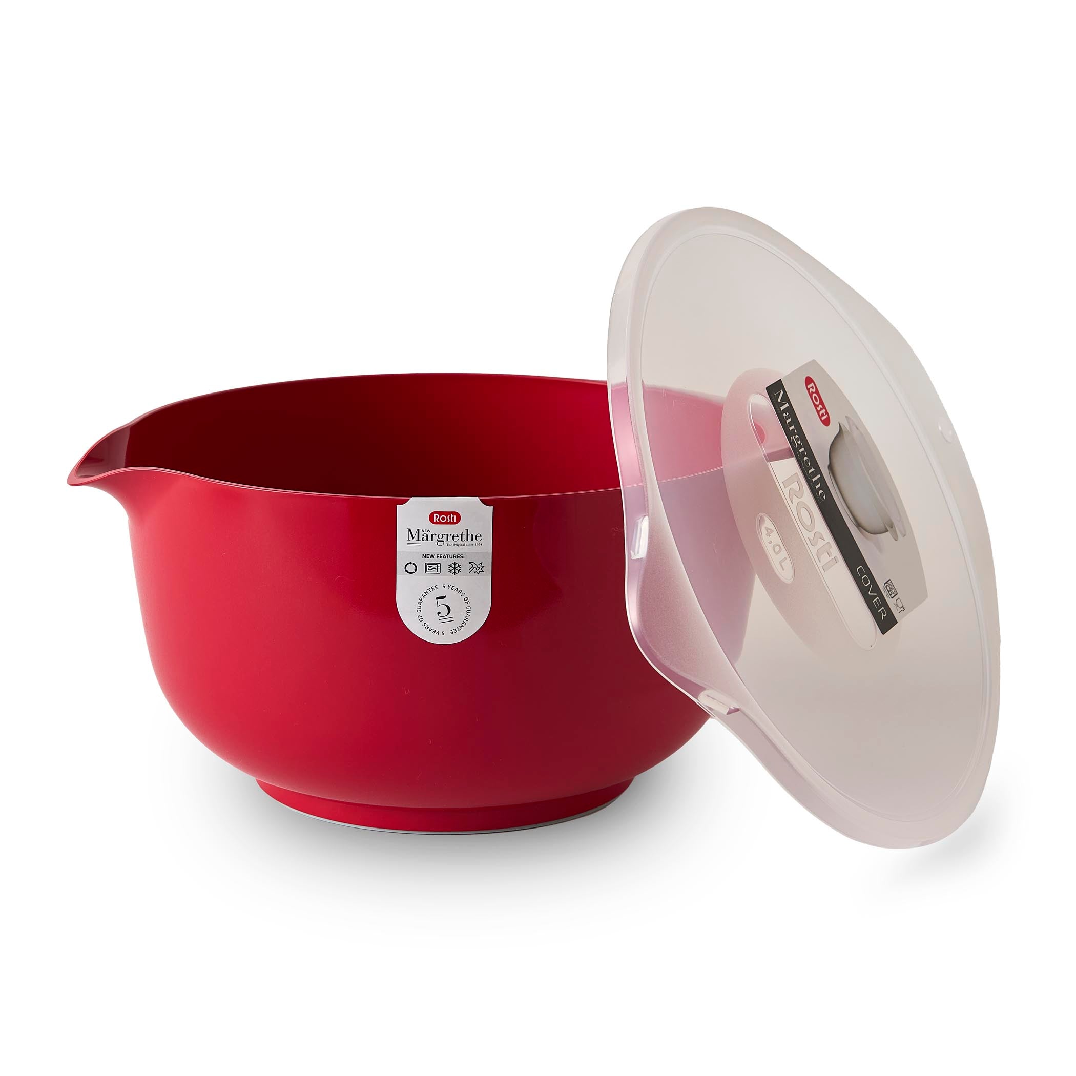 Gewürzhaus - Rosti Margrethe Bowl 4 L with Lid Red