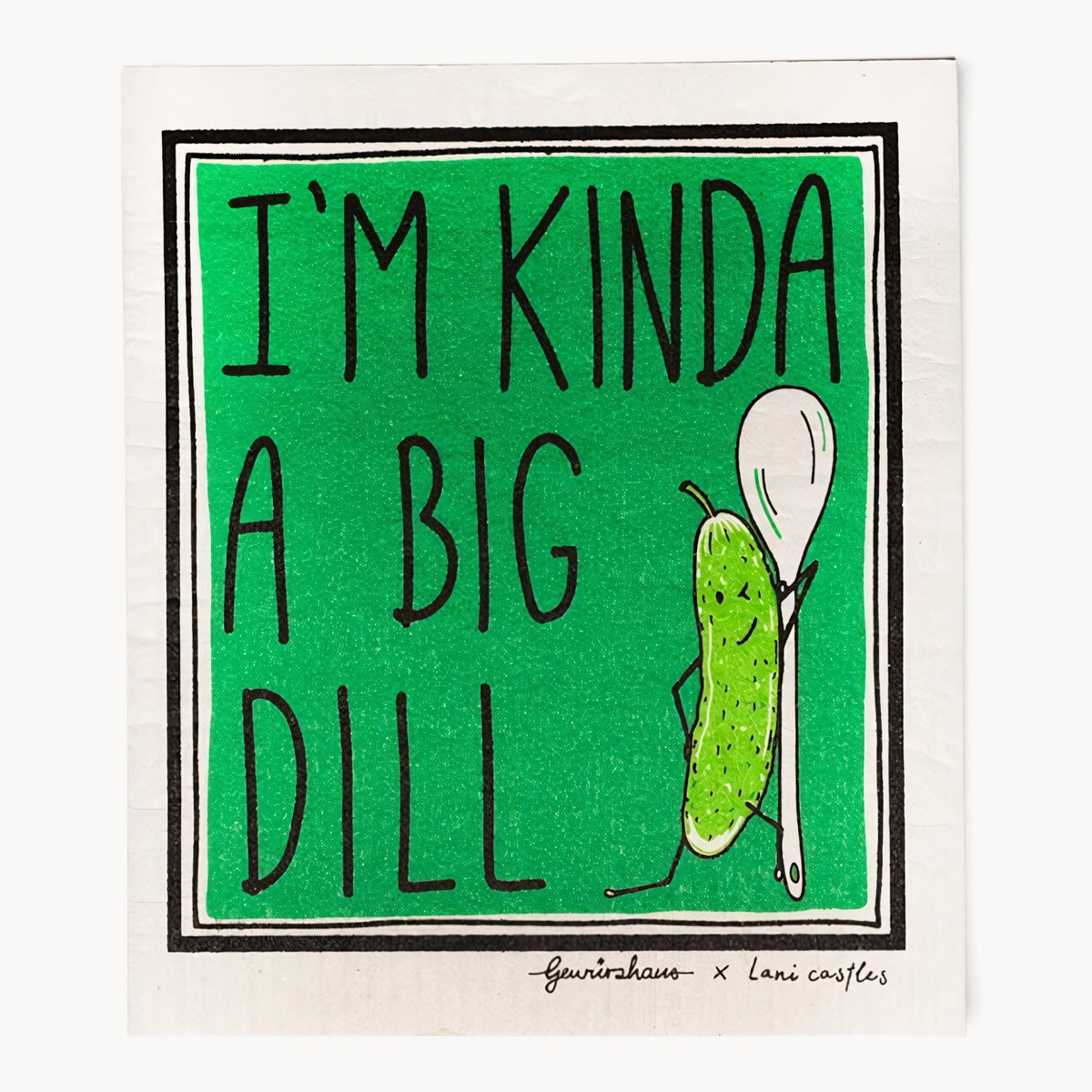 Gewürzhaus - I'm Kinda a Big Dill Dishcloth