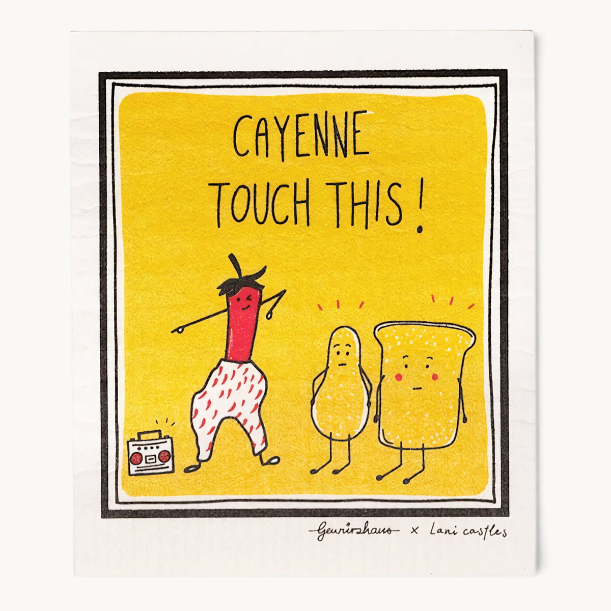 Gewürzhaus - Cayenne Touch This Dishcloth
