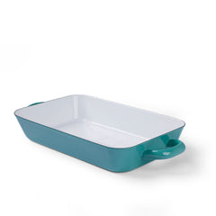 Gewürzhaus - Baking Pan Rectangle W Handles 29x18cm Nature Medium Green