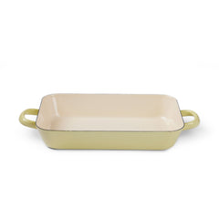 Gewürzhaus - Baking Pan Rectangle W Handles 29x18cm Pastel Yellow