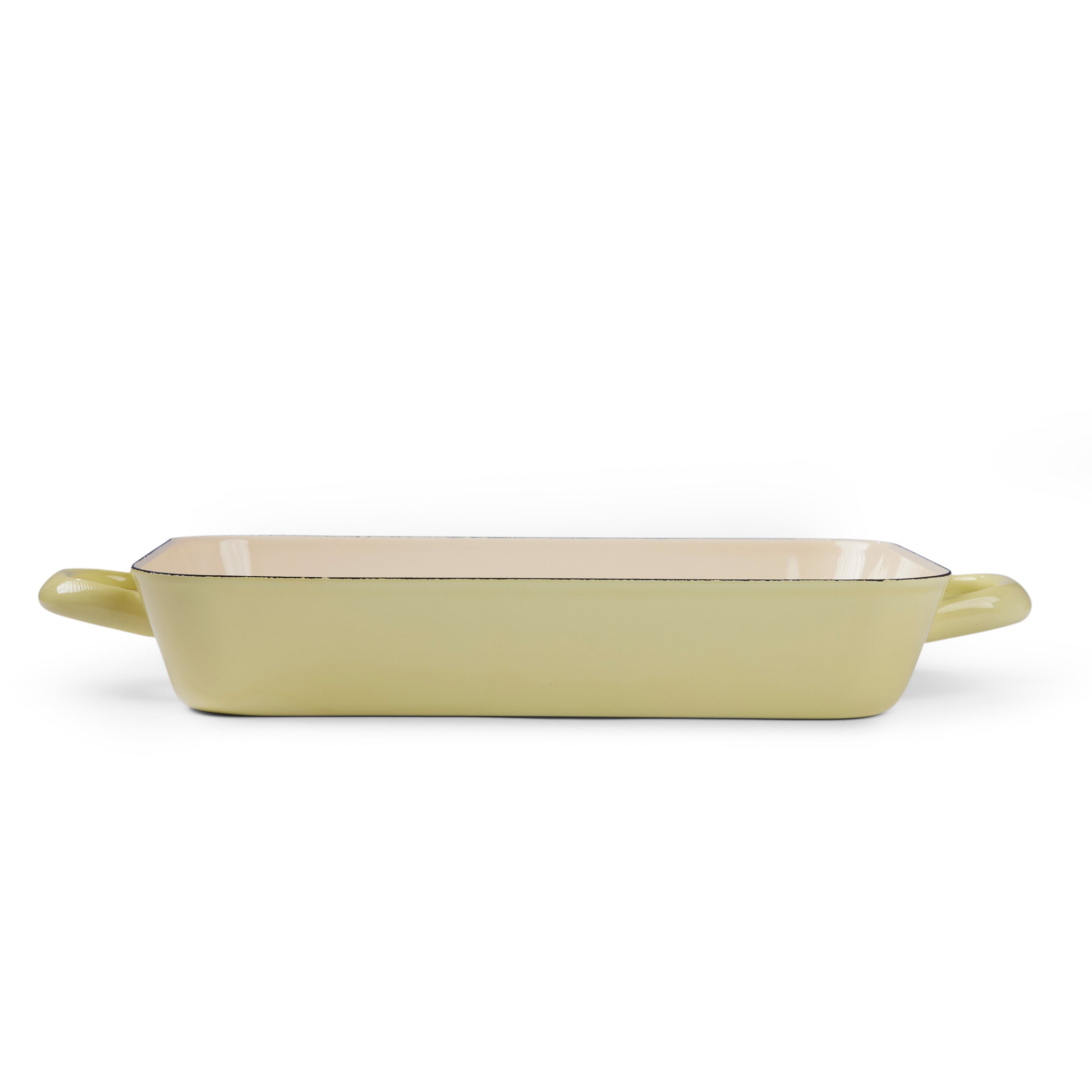 Gewürzhaus - Baking Pan Rectangle W Handles 29x18cm Pastel Yellow