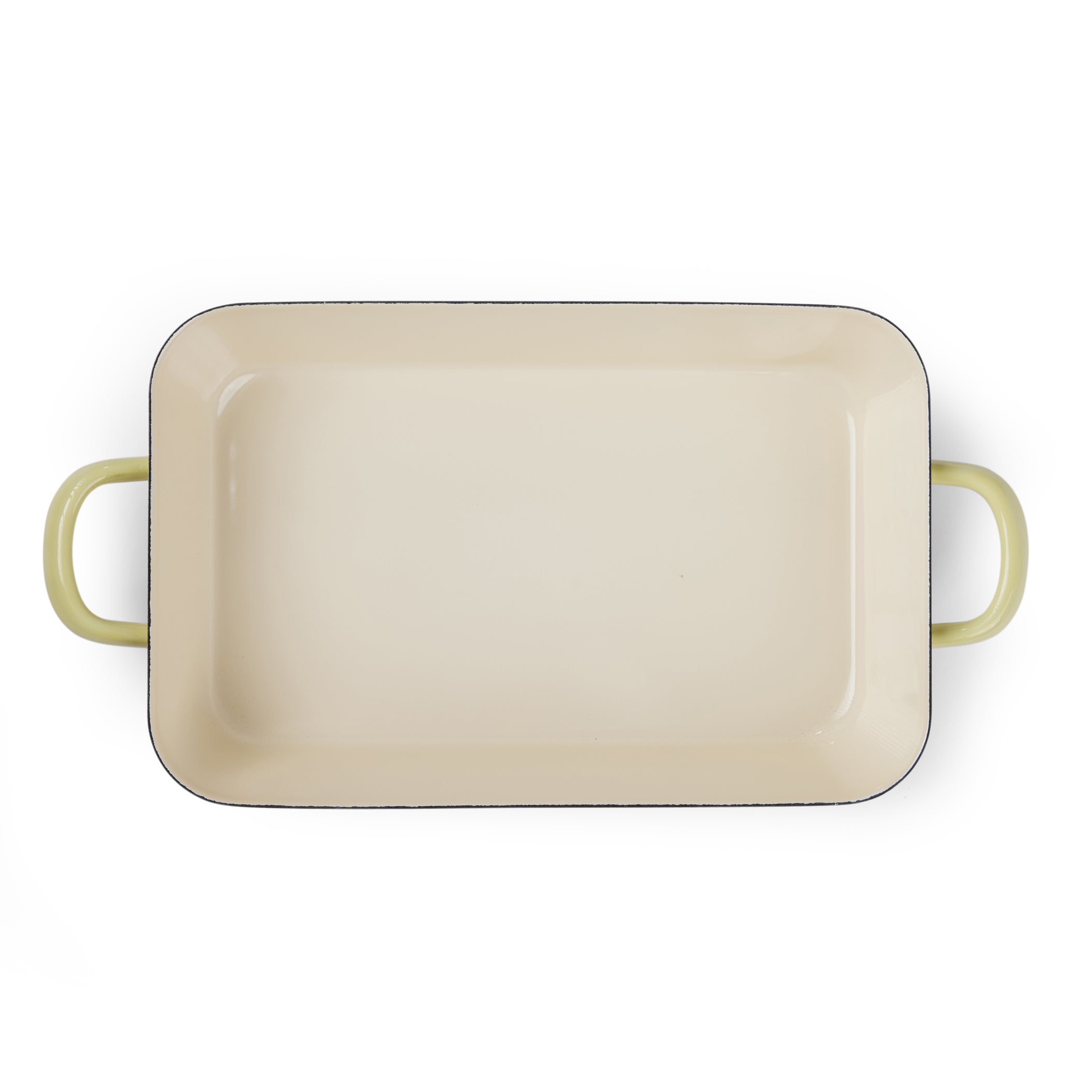 Gewürzhaus - Baking Pan Rectangle W Handles 29x18cm Pastel Yellow