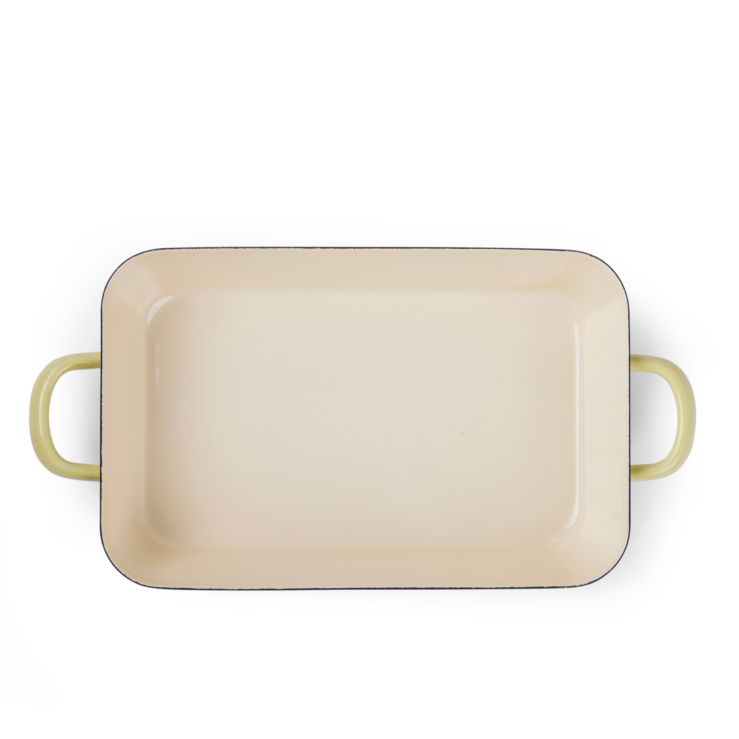 Gewürzhaus - Baking Pan Rectangle W Handles 29x18cm Pastel Yellow