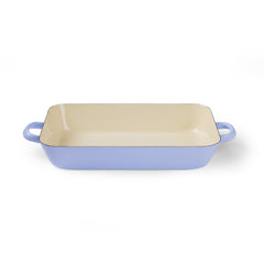 Gewürzhaus - Baking Pan Rectangle w Handles 33x20cm Pastel Blue