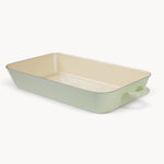 Gewürzhaus - Baking Pan Rectangular w Handles 37x22cm Pastel Green