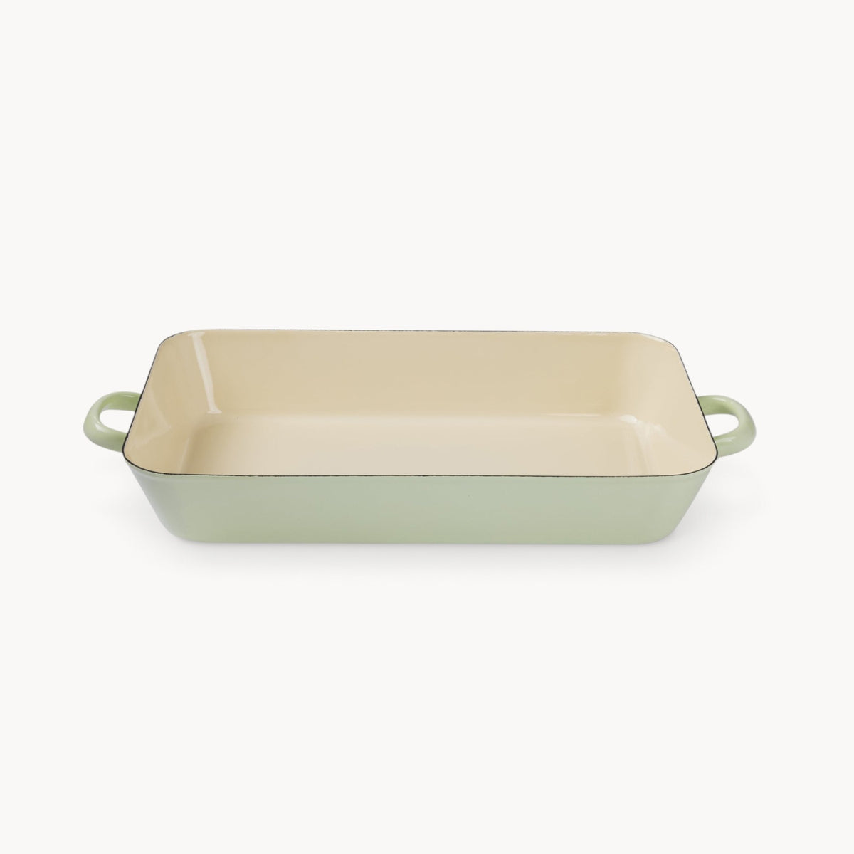 Gewürzhaus - Baking Pan Rectangular w Handles 37x22cm Pastel Green