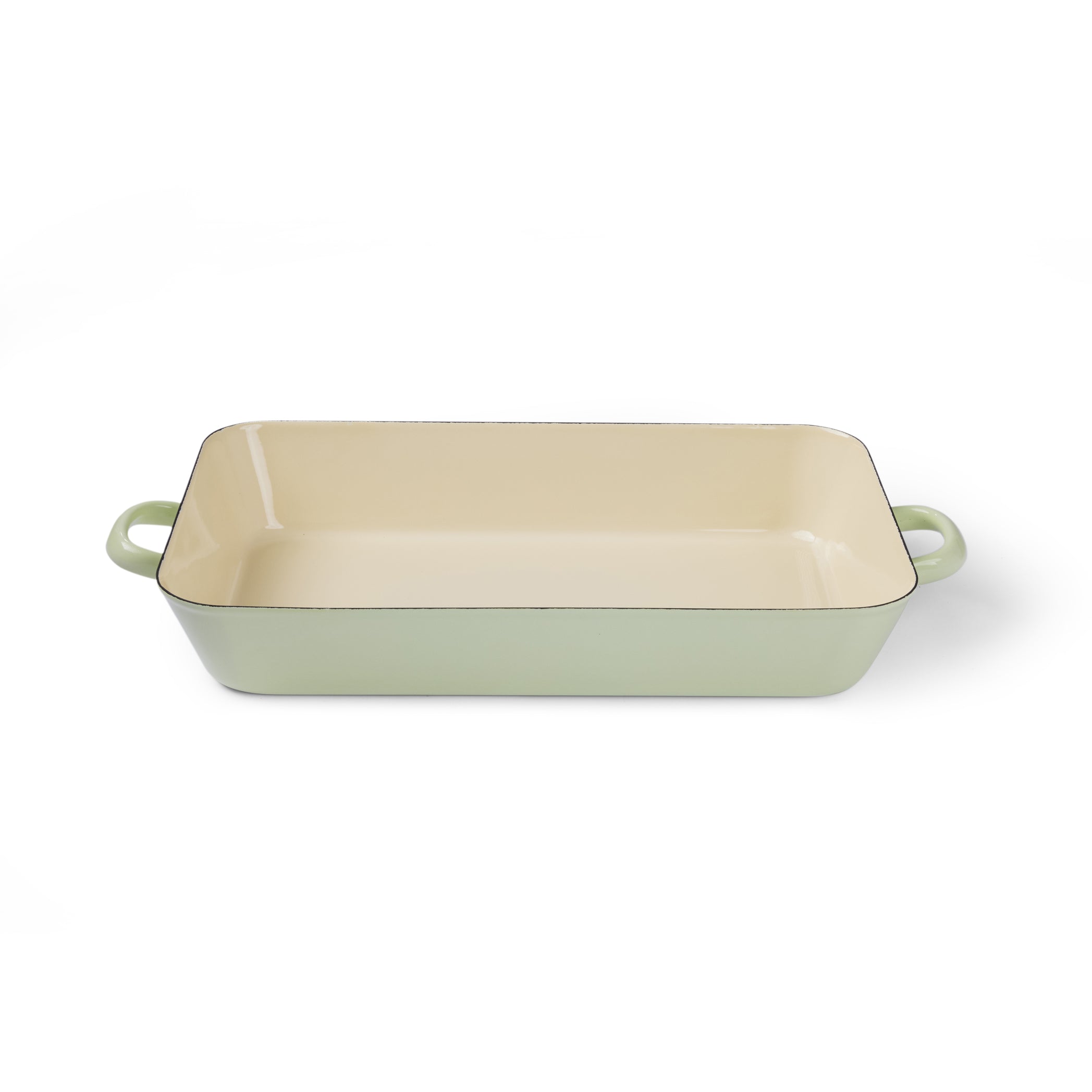 Gewürzhaus - Baking Pan Rectangular w Handles 37x22cm Pastel Green