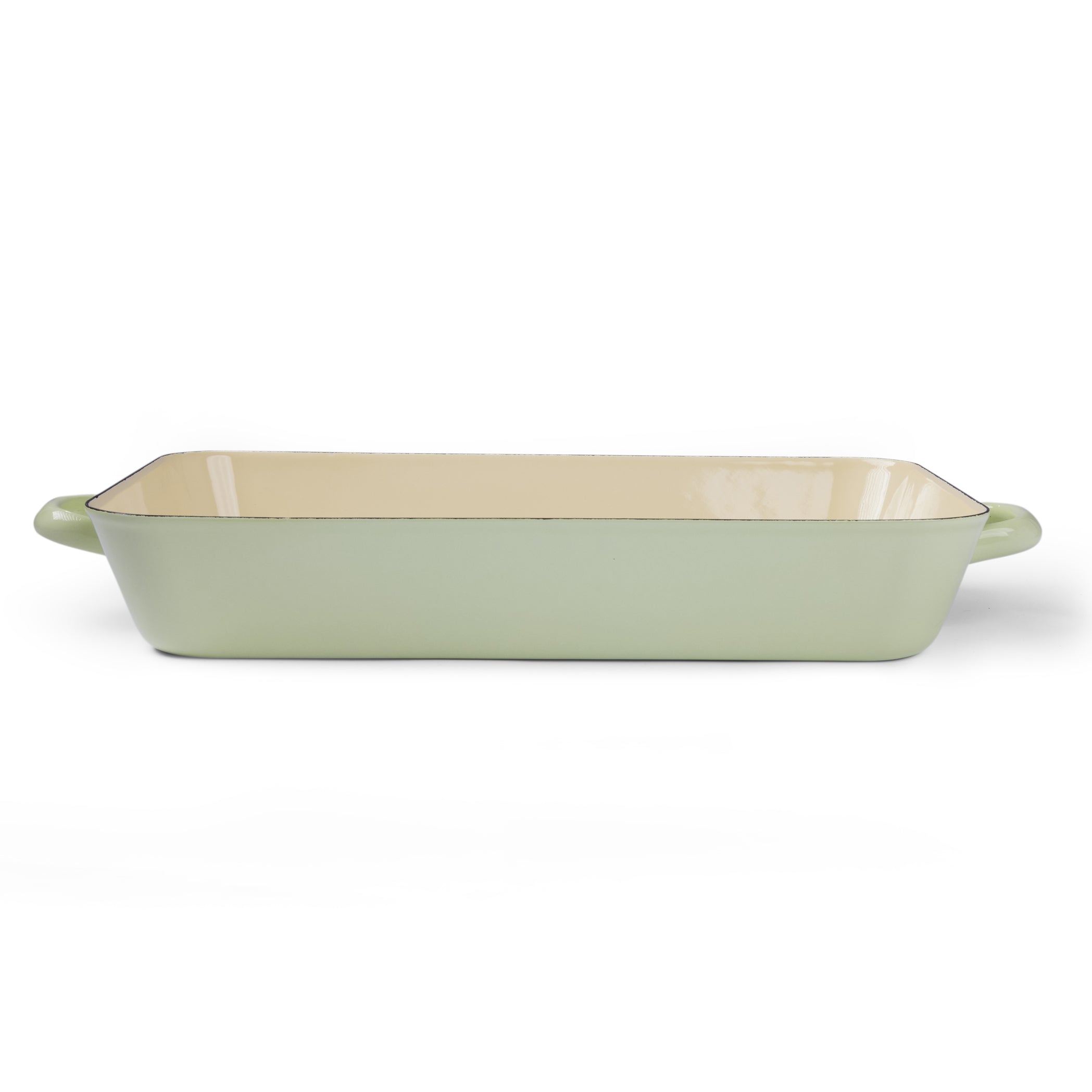 Gewürzhaus - Baking Pan Rectangular w Handles 37x22cm Pastel Green