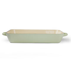 Gewürzhaus - Baking Pan Rectangular w Handles 37x22cm Pastel Green