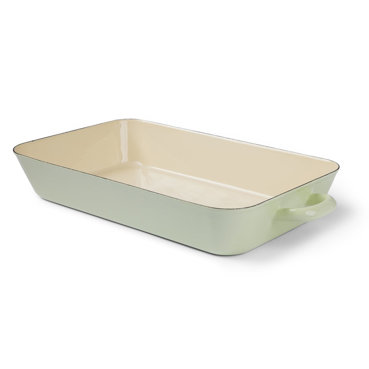 Gewürzhaus - Baking Pan Rectangular w Handles 37x22cm Pastel Green