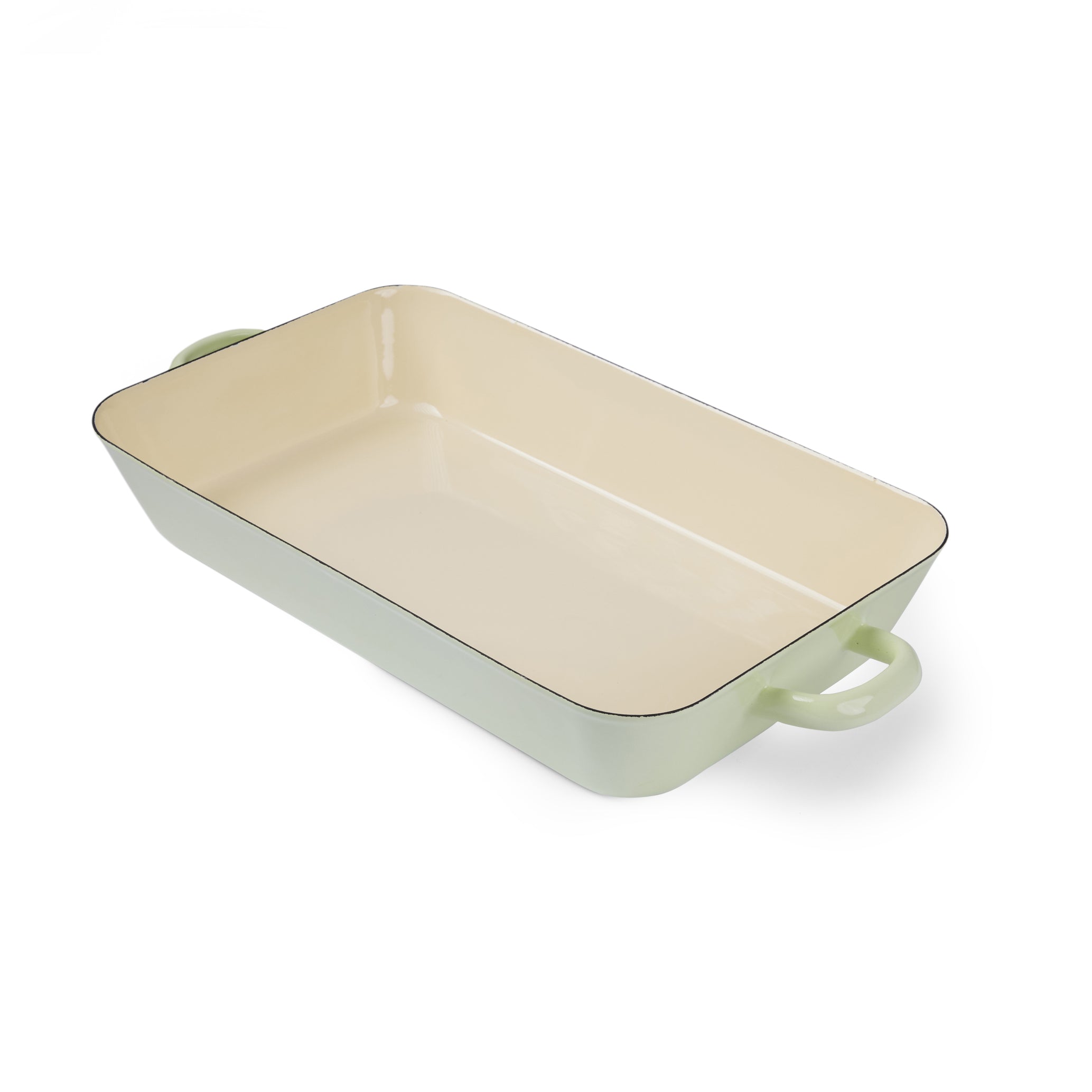 Gewürzhaus - Baking Pan Rectangular w Handles 37x22cm Pastel Green