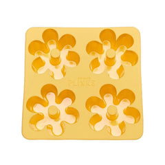 Ice Cube Tray Retro Daisy Yellow