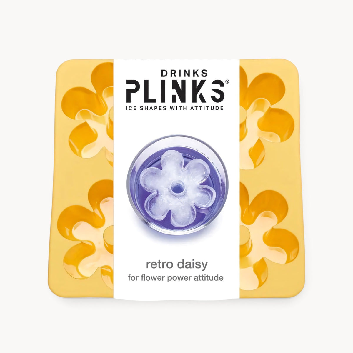 Gewürzhaus - Ice Cube Tray Retro Daisy Yellow