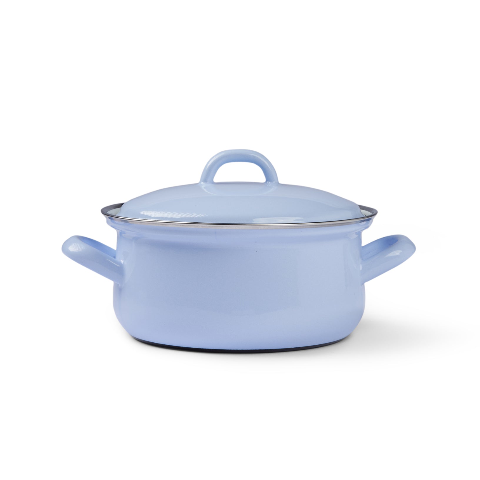 Gewürzhaus - Casserole Pot w Lid 16cm/1L Natural Blue Light