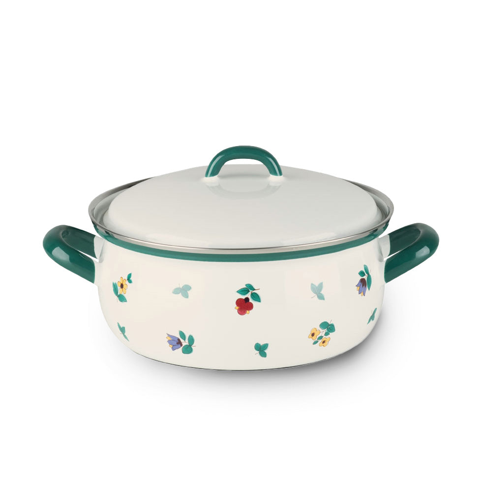 Gewürzhaus - Casserole Pot with Lid 18cm/1.5L Meadow Flower