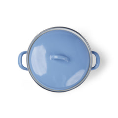 Gewürzhaus - Casserole Pot w Lid 18cm/1.5L Natural Medium Blue