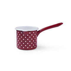 Gewürzhaus - Milk Pot w Handle 10cm/0.75L Red Polka Dots