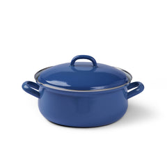 Gewürzhaus - Casserole Pot w Lid 20cm/2L Natural Blue Dark